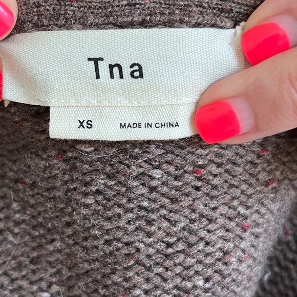 Tna brown wool cardigan - Picture 2 of 3